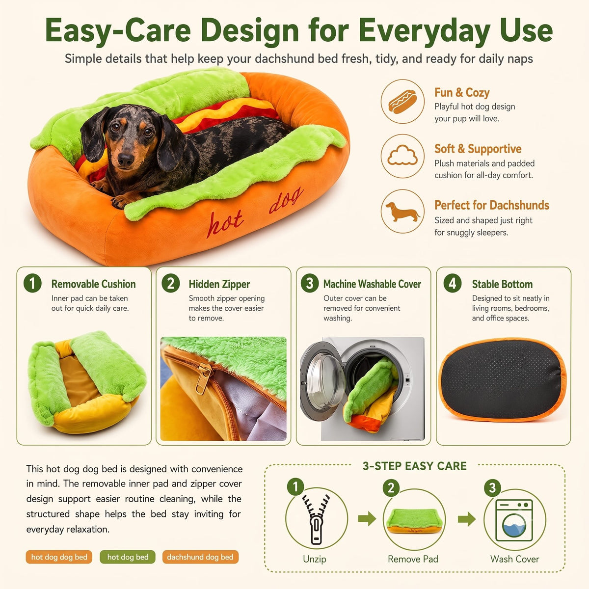 The Hot Dog Bed