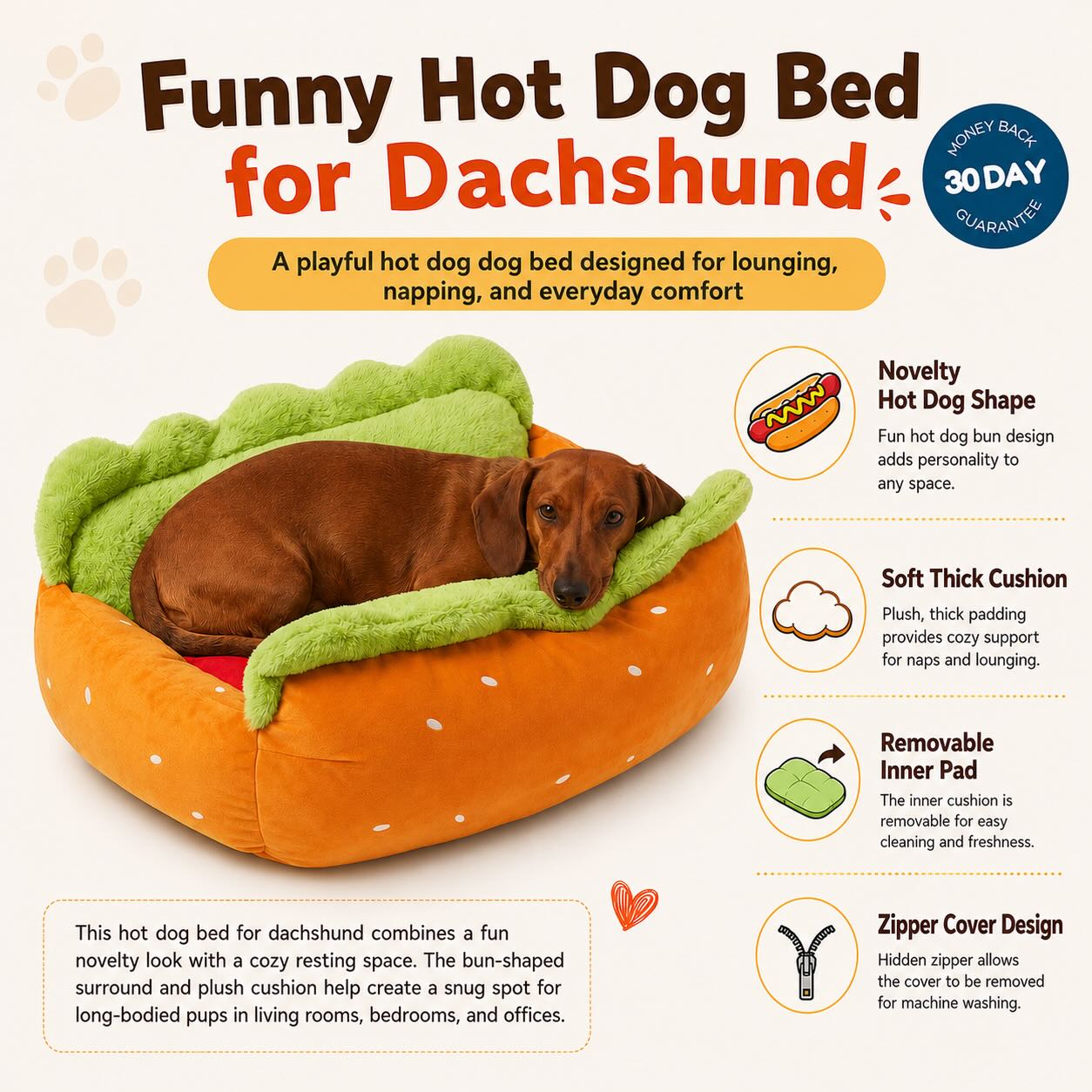 The Hot Dog Bed